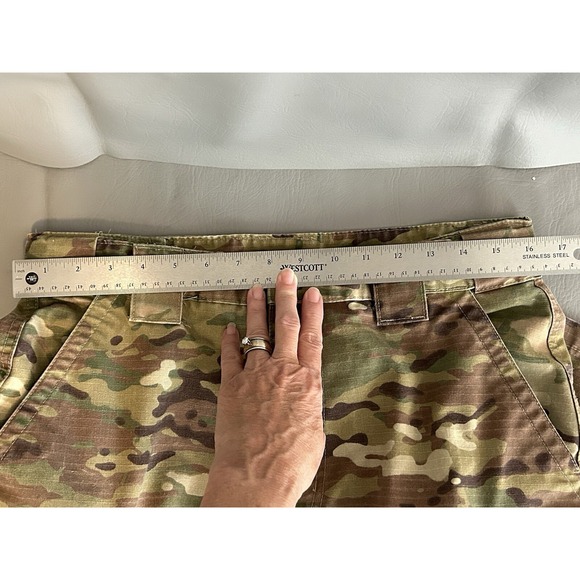 Tru Spec Pants Mens Green/Tan Camo Military Tactical Trousers 32x33 Adj Waist - Picture 5 of 10